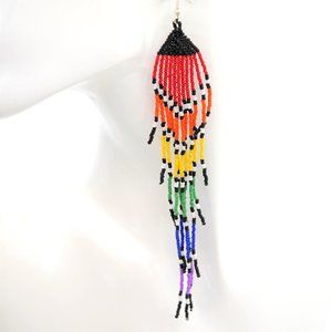 Rainbow Brite  Waterfall Earrings